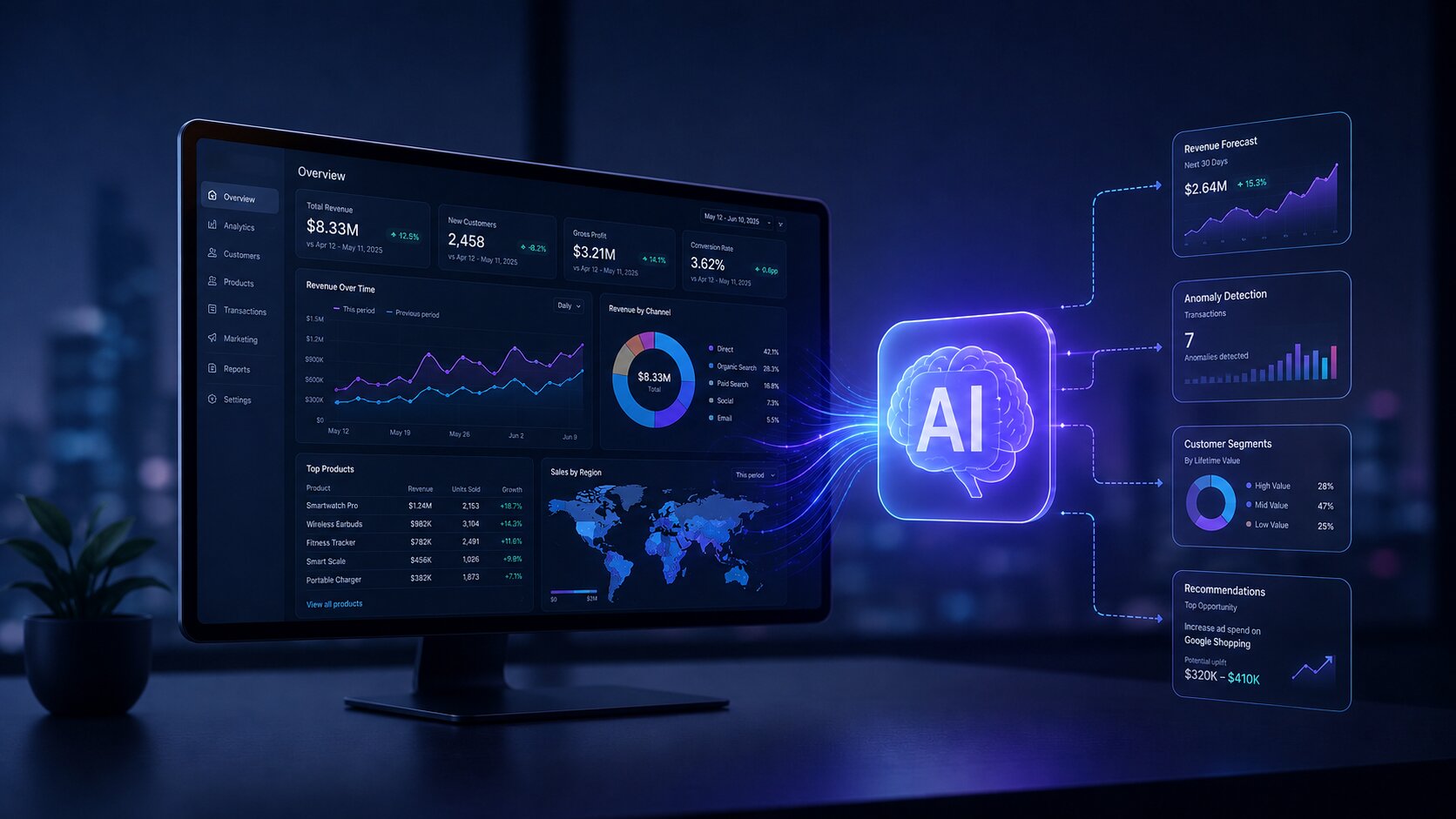 AI-Powered Dashboards: The Future of Business Intelligence