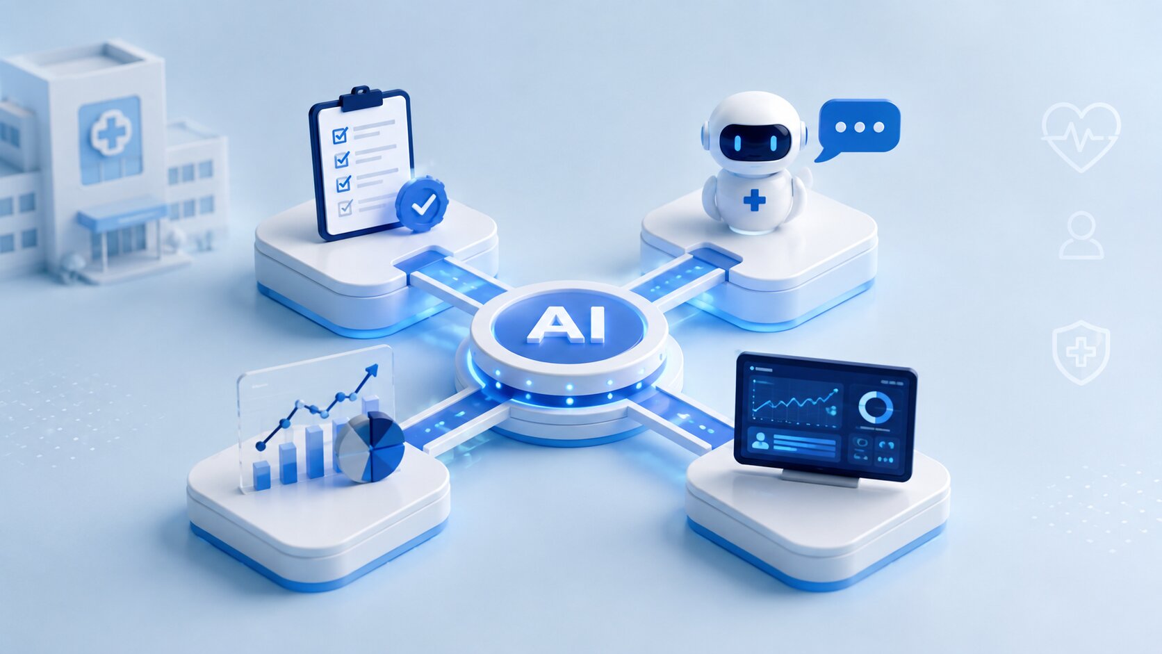 From Manual Healthcare Operations to Intelligent Operations: The 4-Pillar AI Framework HealthTech Companies Use to Drive Better Outcomes
