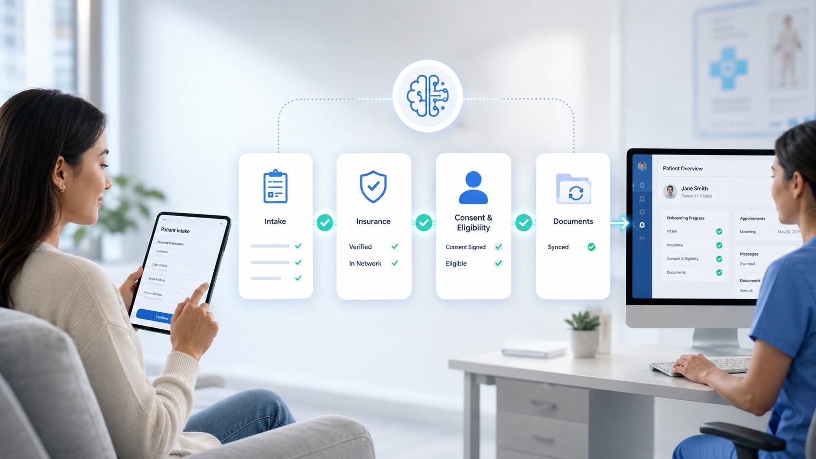 Patient Onboarding Automation: How HealthTech Platforms Cut Intake Time by 90%