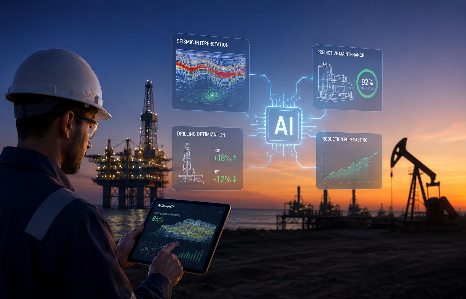 AI in Oil & Gas: Transforming Exploration and Production